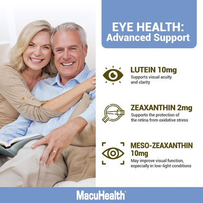 MacuHealth Plus+ Eye Supplement – Lutein & Zeaxanthin Pakistan
