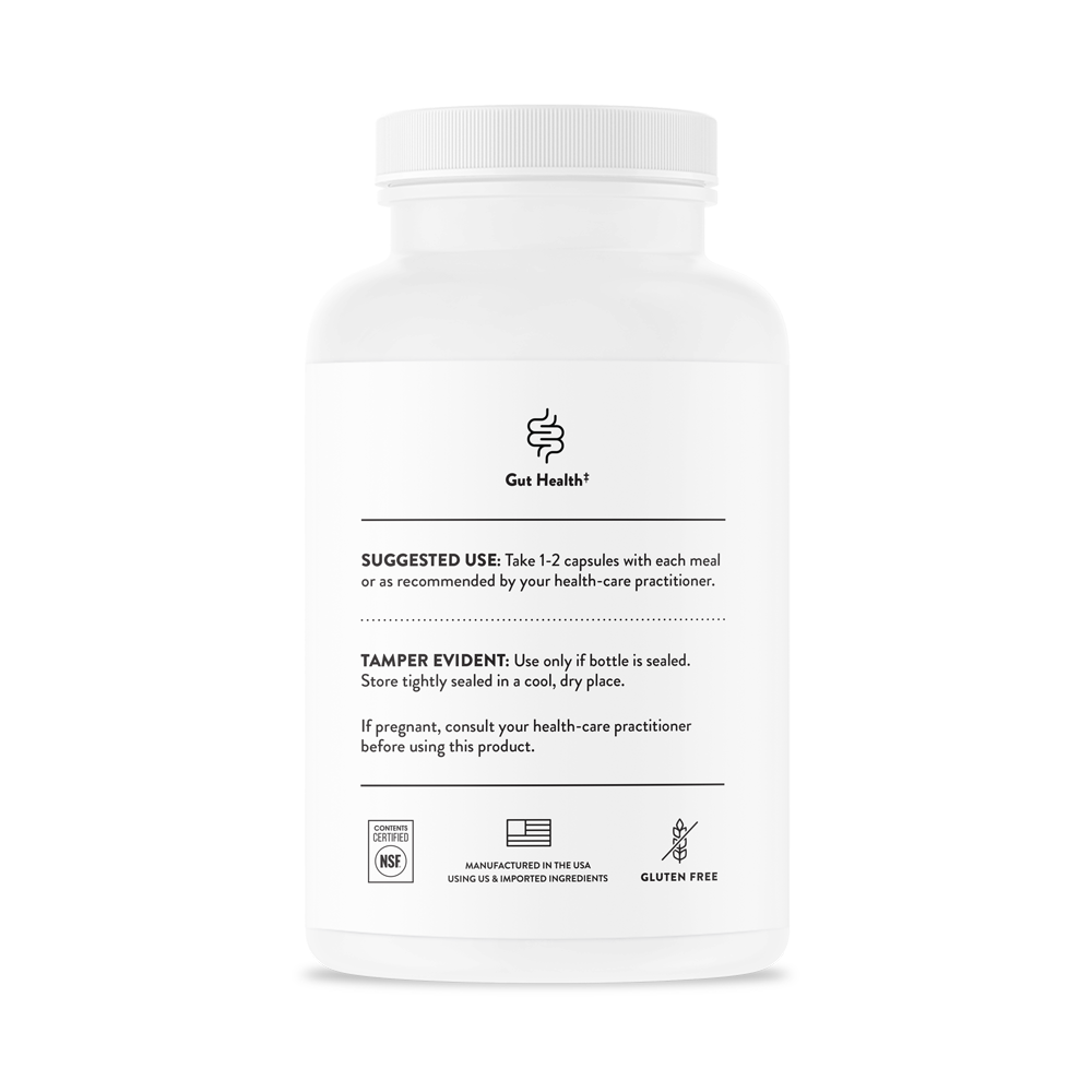 Thorne Betaine Hcl & Pepsin 225 Capsules