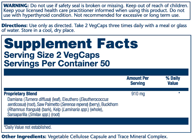 Solaray Hormone Blend Sp-1 100 Caps
