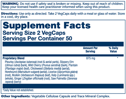 Solaray Respiration Blend Sp-3 100 Caps