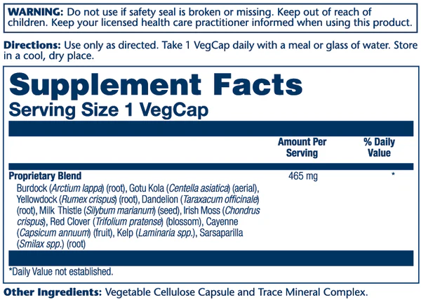 Solaray Skin Blend Sp-4 100 Caps