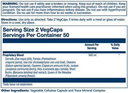 Solaray Kidney Blend SP-6 100 caps