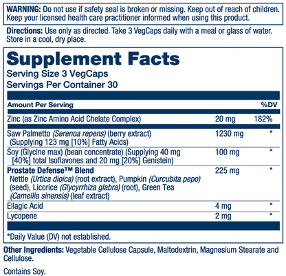 Solaray Prostate Defense 90 Caps