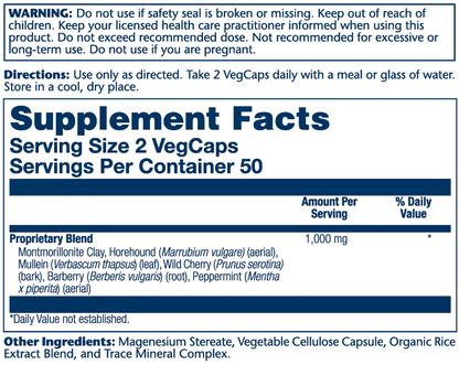 Solaray Histamine Blend Sp-33 100 Caps