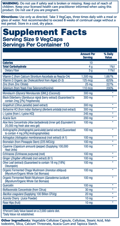 Solaray Immufight Ultimate Immune Support 90 Caps
