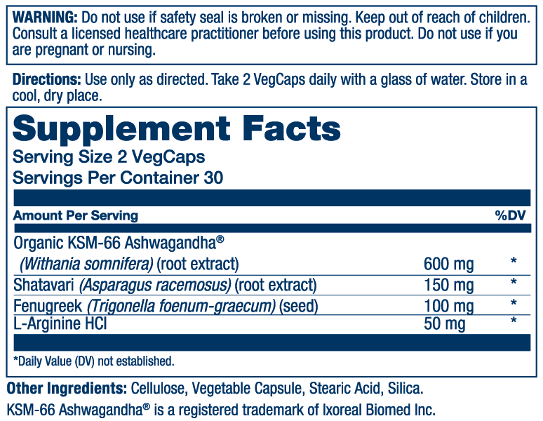 Solaray Her Life Stages Libido 60 Caps