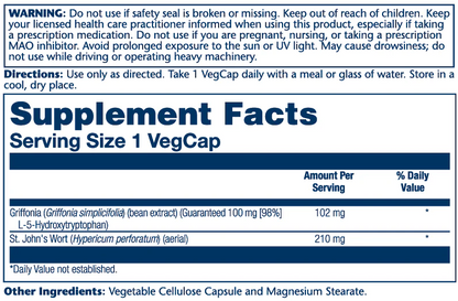 Solaray 5-Htp 100mg 30 Caps