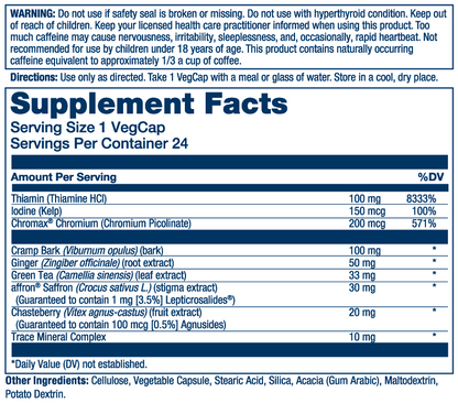 Solaray Her Life Stages Pms & Menstrual 24 Caps
