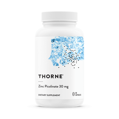 Thorne Zinc Picolinate 30mg High-Quality Dietary Supplement
