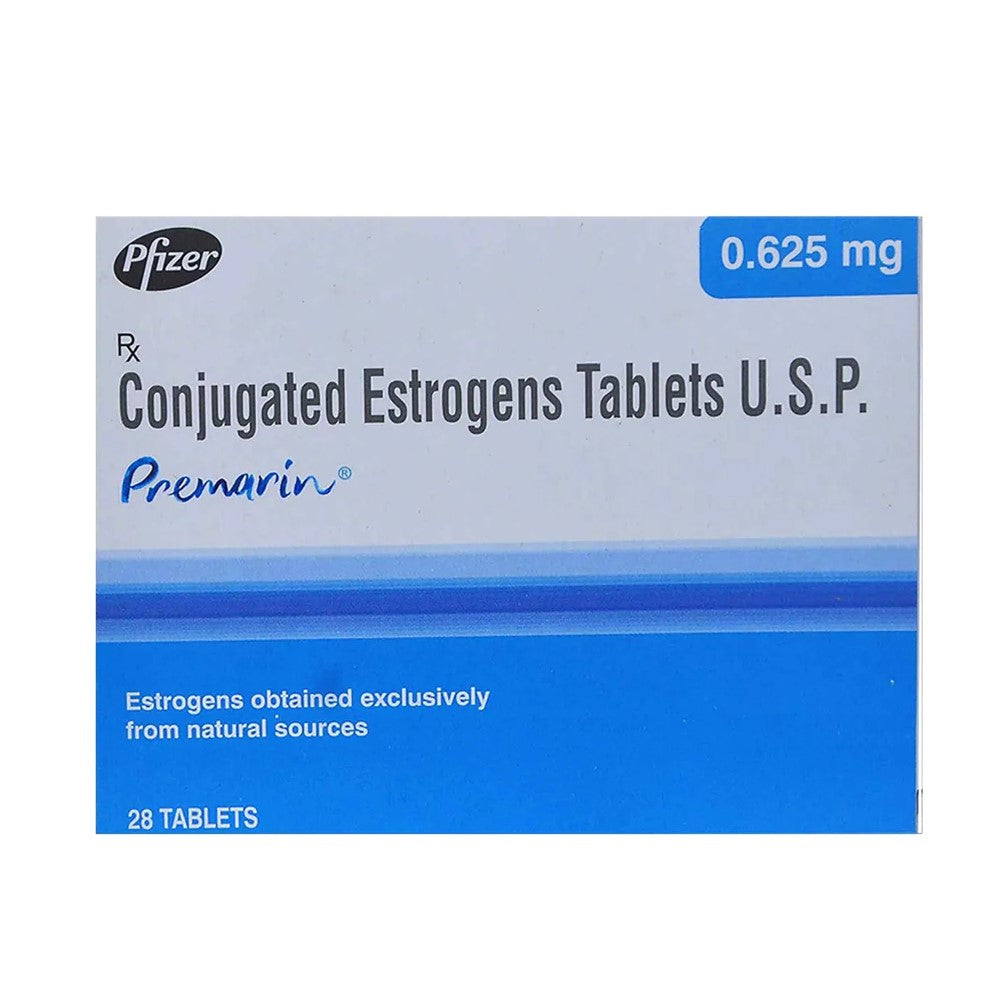 Premarin Tablets 0.625 Mg Conjugated Estrogens ( Pfizer Limited ) 28 Tablets