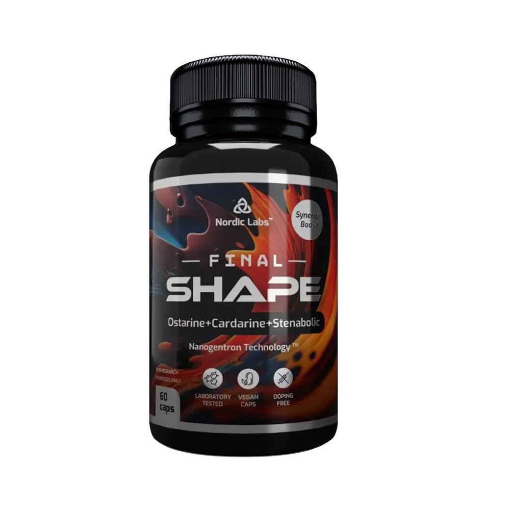 Nord Final-Shape Ostarine Cardarine | Stenabolic by Ogentran Technology 60 Capsules