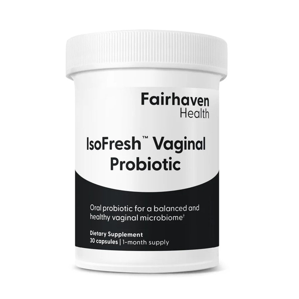 IsoFresh™ Vaginal Probiotic – Oral Probiotic for Vaginal Health Fairhaven Health | 30 Capsules – 1-Month Supply | Supports a Balanced Vaginal Microbiome