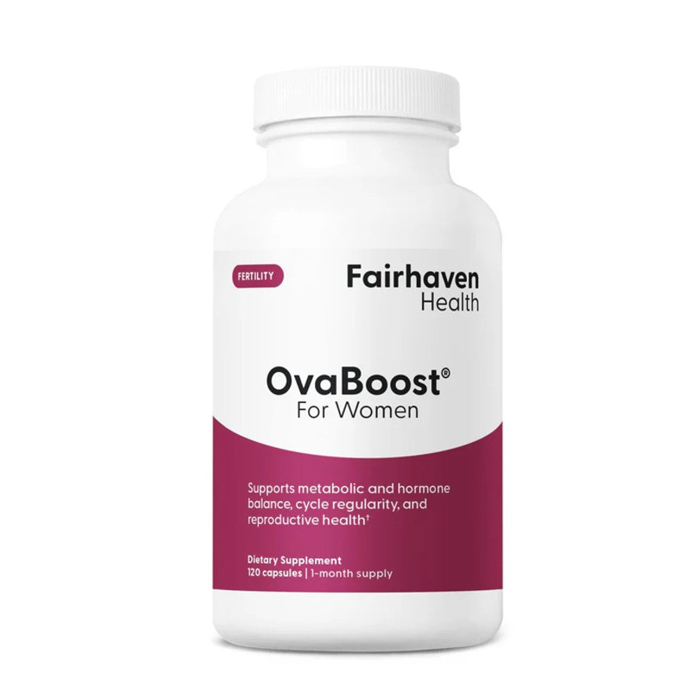 Fairhaven Health OvaBoost® for Women – Metabolic, Hormone Balance & Reproductive Health Support Dietary Supplement | 120 Capsules | 1-Month Supply