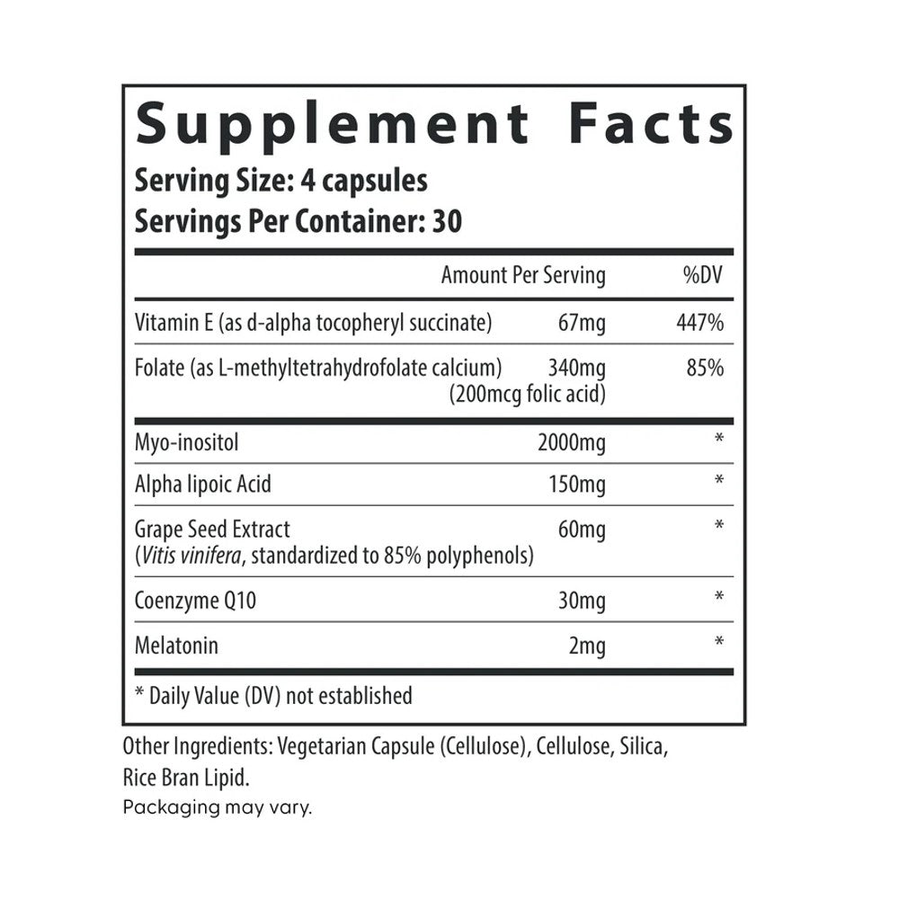 Fairhaven Health OvaBoost® for Women – Metabolic, Hormone Balance & Reproductive Health Support Dietary Supplement | 120 Capsules | 1-Month Supply