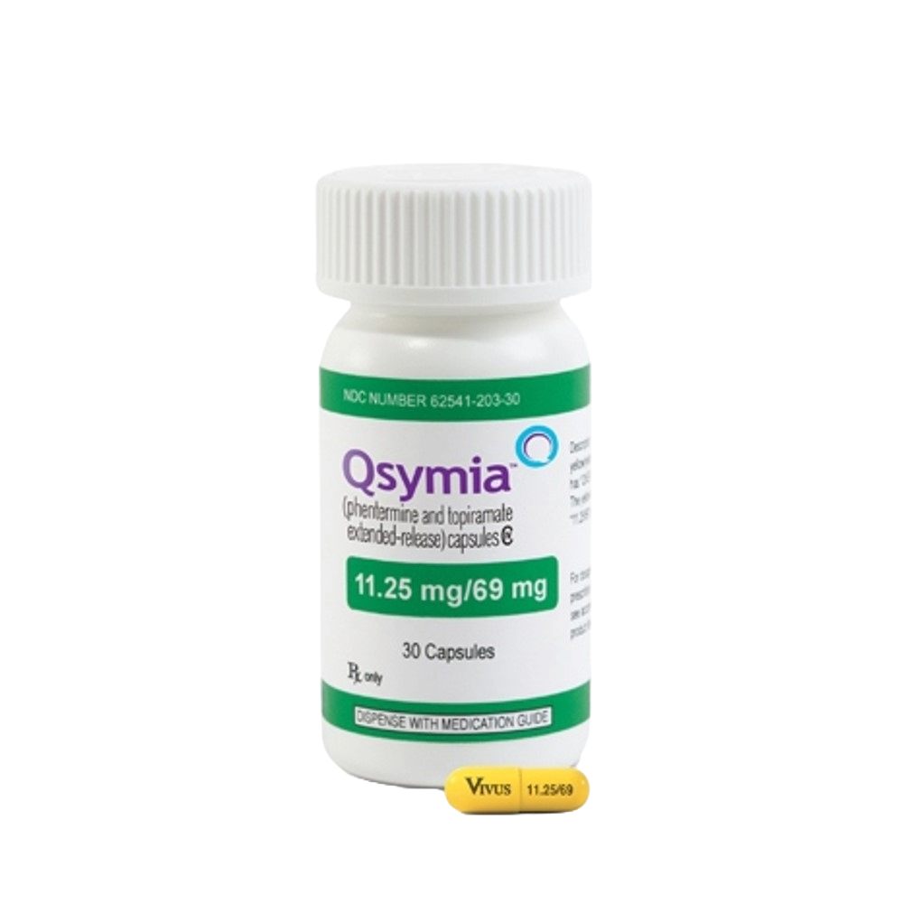 Qsymia 11.25 mg/69 mg Weight Loss Capsules – Phentermine & Topiramate Formula