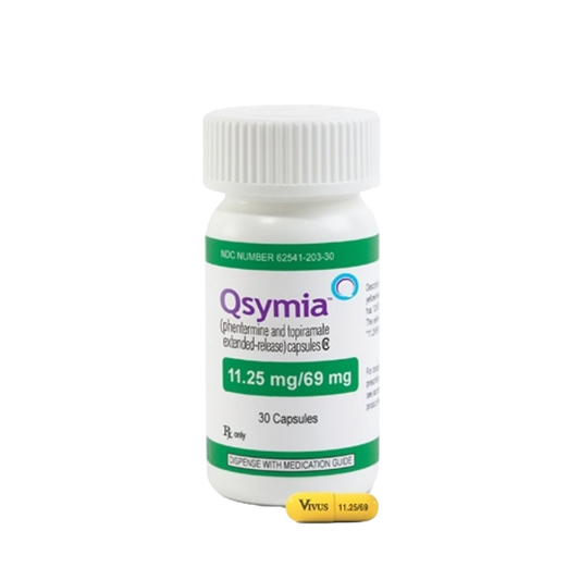 Qsymia 11.25 mg/69 mg Weight Loss Capsules – Phentermine & Topiramate Formula