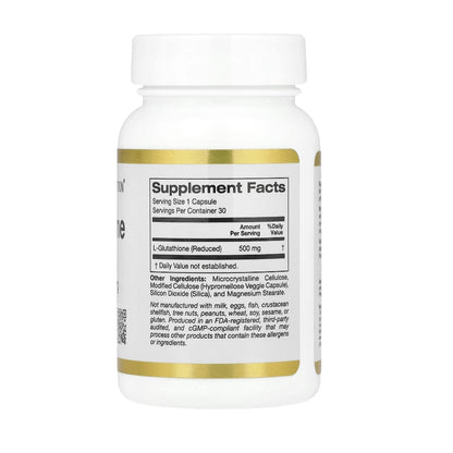 California Gold Nutrition, L-Glutathione