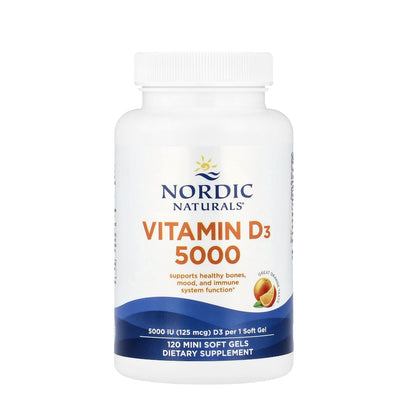 Nordic Naturals Vitamin D3 1000 Iu (25 Mcg) – Bone, Mood & Immune Support – 120 Mini Softgels