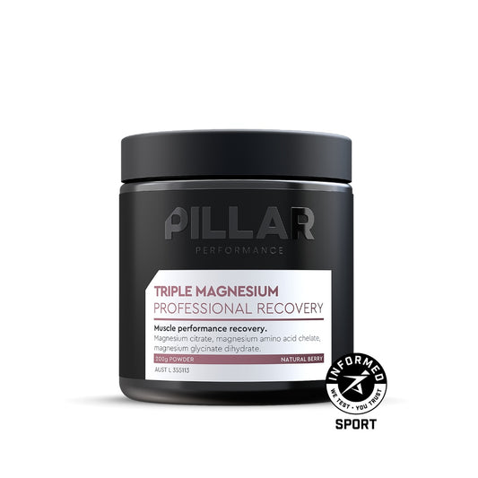 TRIPLE MAGNESIUM POWDER /Unflavored 200g Jar (40 Serves)