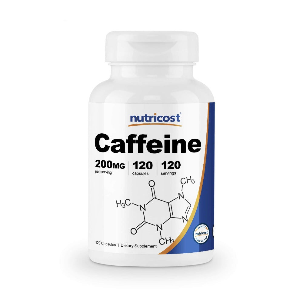 Caffeine By Nutricost 100MG and 200mg - A Dietary Supplement