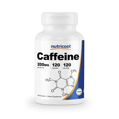 Caffeine By Nutricost 100MG and 200mg - A Dietary Supplement