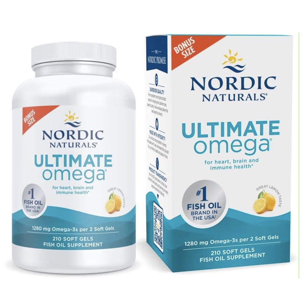 Nordic Naturals Ultimate Omega Fish Oil | 1280mg