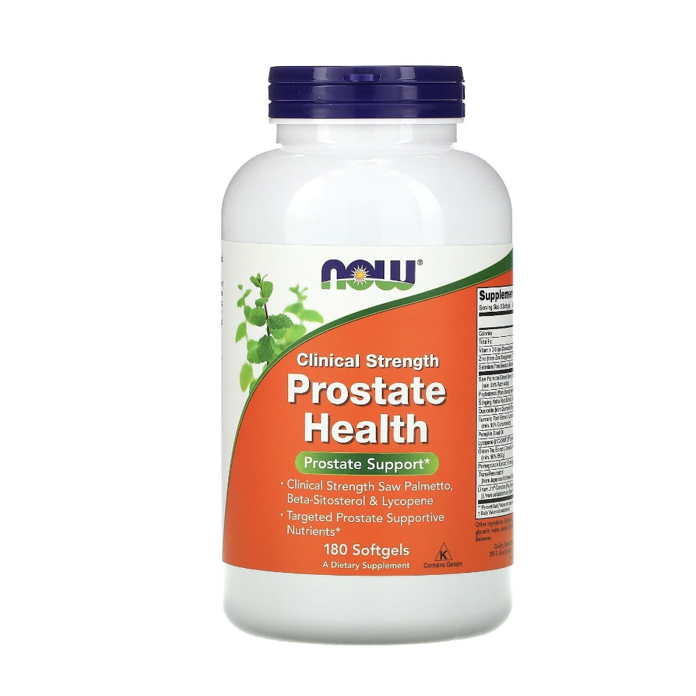 Now Foods Clinical Strength Prostate Health – Saw Palmetto, Beta-Sitosterol & Lycopene – 90 Softgels