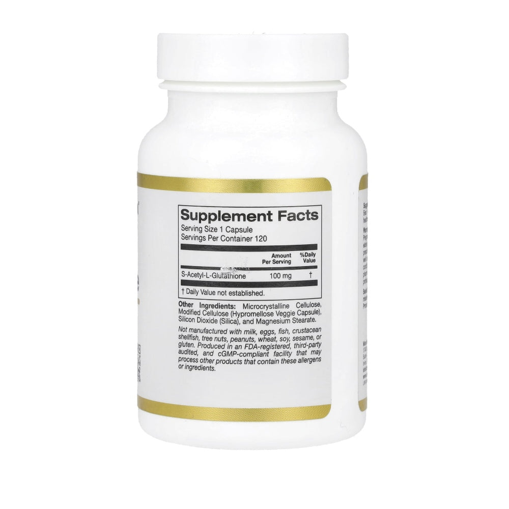 California Gold Nutrition S-Acetyl L- Glutathione