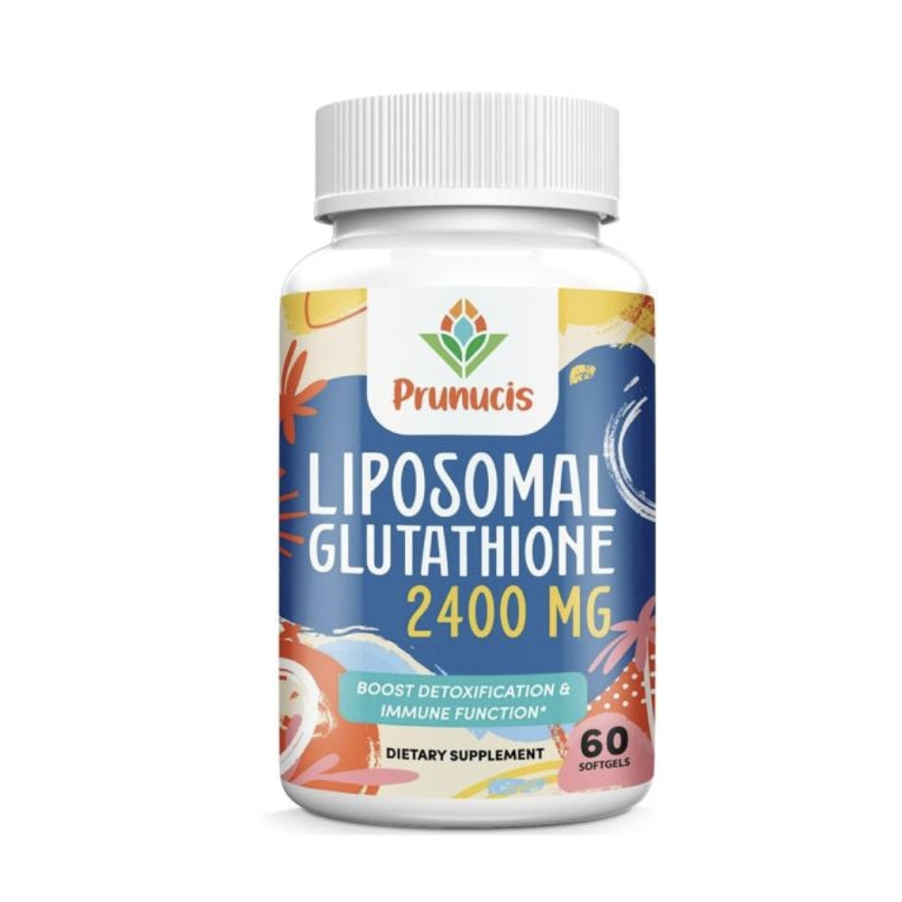 Lightening Combo – Prunucis Liposomal Glutathione 2400mg + Carlyle Liposomal Vitamin C Complex 2200mg Boost Detoxification, Immune Function & Skin Health | High-Potency, Non-GMO, Gluten-Free | 60 + 90 Softgels | Dietary Supplements