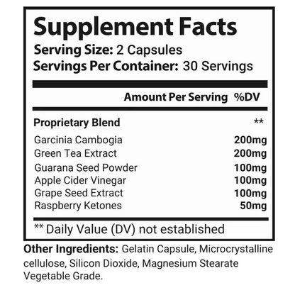 Java Burn Extra Strength - Metabolism Booster Dietary Supplement - 60 Capsules
